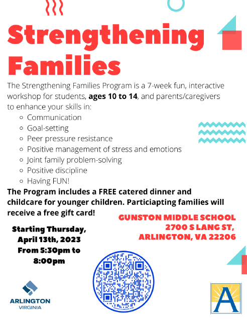 Strengthening Families flyer