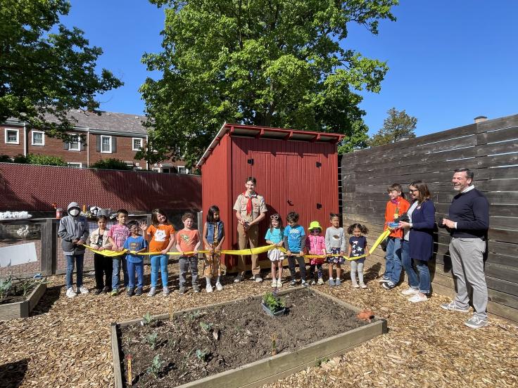 Ribbon-cutting photo