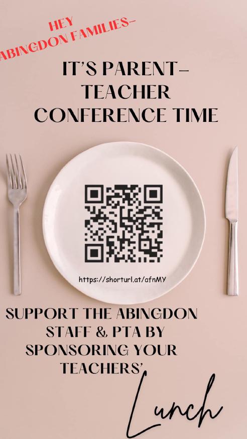 Teacher Lunch Flyer