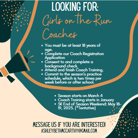 Girls on the Run flyer