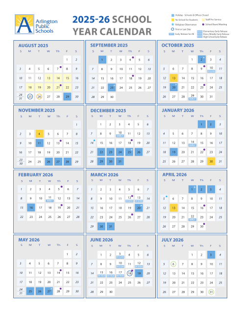 2025-26 APS Calendar Page 2