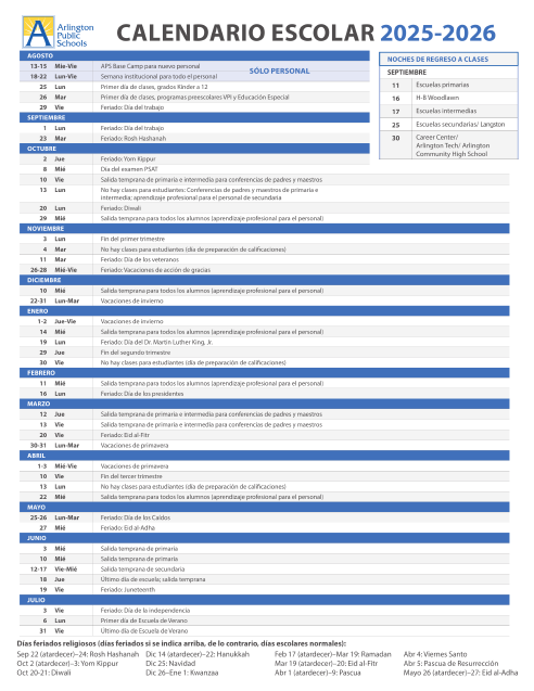 2025-26 APS Calendar Page 1