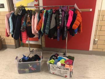 Donated jackets