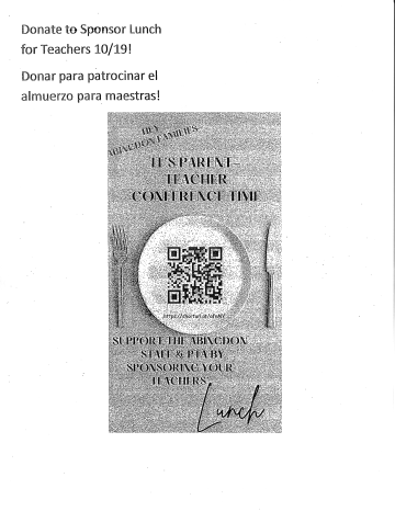 Fundraising flyer