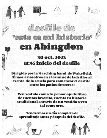 Fall Parade flyer