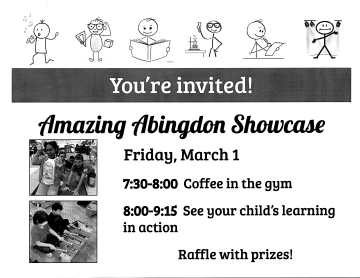 Abingdon showcase flyer