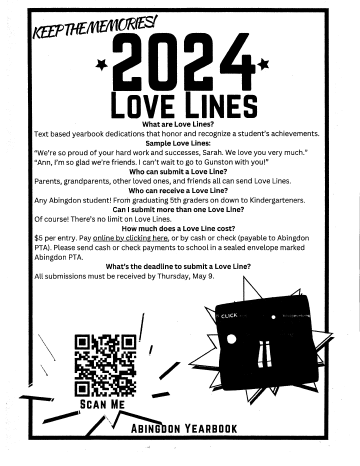 Love lines flyer